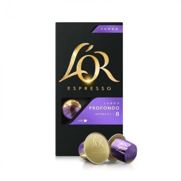 Cafea L'or capsule espresso Lungo Profondo 10 buc de la KraftAdvertising Srl