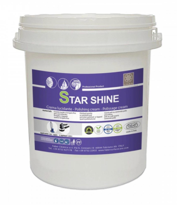 Crema de lustruit granit si cuart Faber Star Shine negru de la RH Commodities