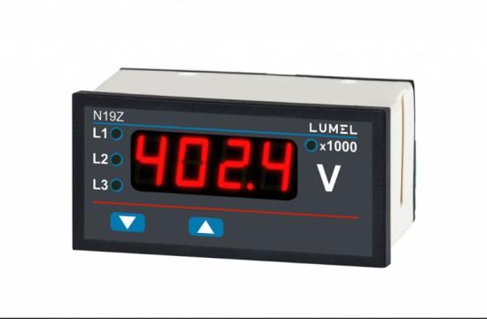 Aparat de masura digital Lumel N19Z-E1V8BH51000M0, 48x96 de la Braistore Srl