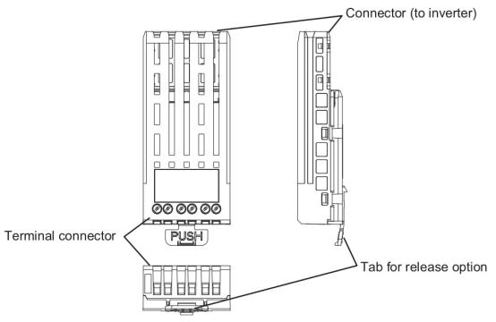 Extensie I/O 3 relee de iesire ETB0014Z, pentru VFAS3 de la Braistore Srl