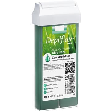 Rezerva ceara aloe vera 110g Depilflax pigmenti iridescenti de la Mezza Luna Srl