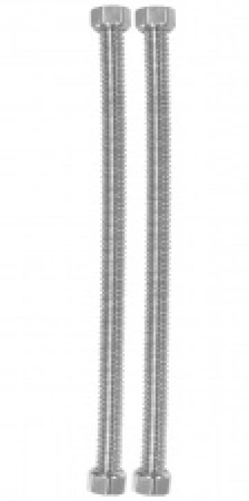 Racord flexibil Fi-Fi inox / 1/2-1/2