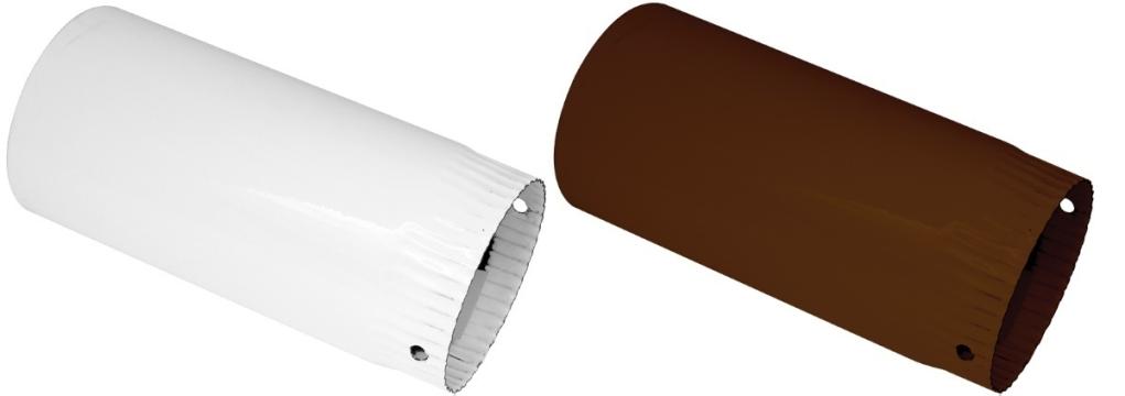 Burlan emailat negru 130x900mm de la URBANIX SRL