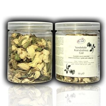 Decor Trandafir uscat comestibil - 30gr - Dr.Gusto - No:4