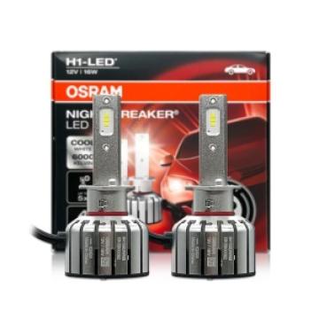 Set becuri Led Osram Night Breaker compatibil H1 omologate
