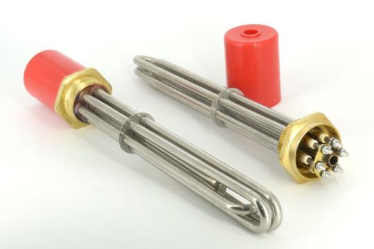 Rezistenta boiler 1 1/2 , 230 380V , 3000W , 300 mm de la Caldor Heat &Engineering Srl