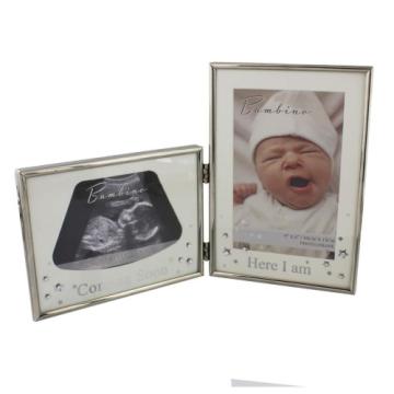 Rama foto dubla ecografie si nastere Bambino by Juliana de la Krbaby.ro - Cadouri Bebelusi
