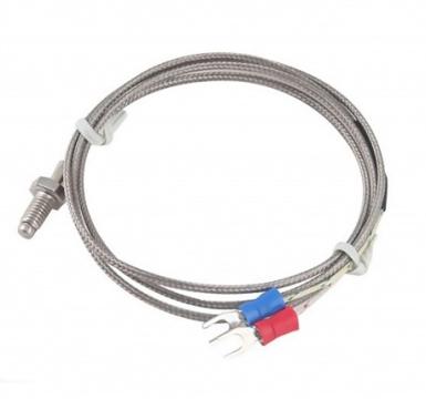 Termocuplu J, M8, cablu 1.5 m, fabricat in Romania