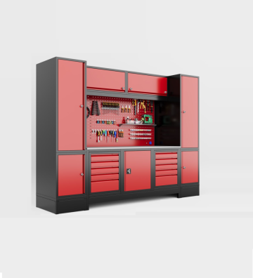 Banc de lucru industrial , 300x190x70 cm, dulap 10 sertare de la Caldor Heat &Engineering Srl