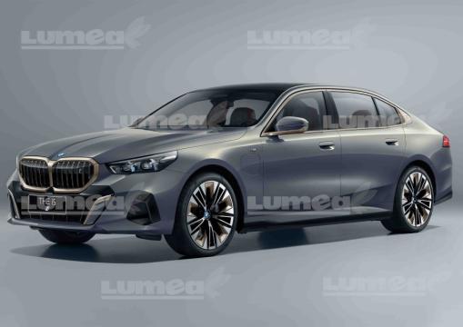 Imagine comestibila tort din zahar BMW Gri sedan - Lumea