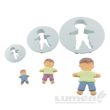 Set decupatoare copilas, 3 bucati - Lumea