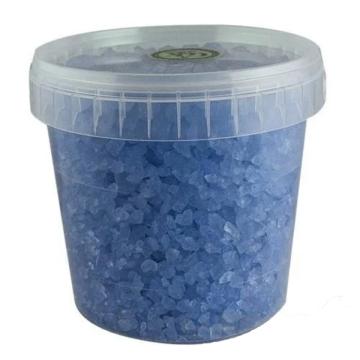 Zahar candel albastru inchis, 1kg de la Lumea Basmelor International Srl