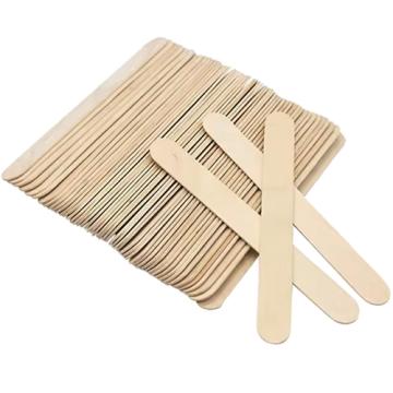 Spatule lemn medii in cutie set 200 buc - Athina de la Mezza Luna Srl.