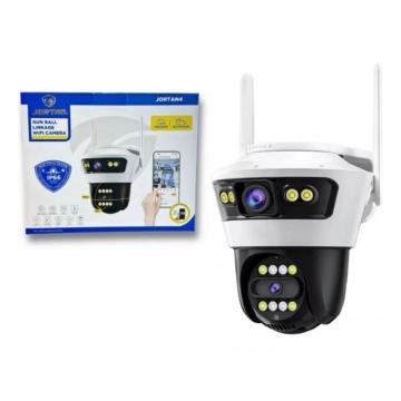 Camera de supraveghere dubla wifi Jortan 4U 3+3MP si pe fir de la Www.oferteshop.ro - Cadouri Online