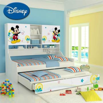 Pat copii Duo cu sertare Mickey Mouse