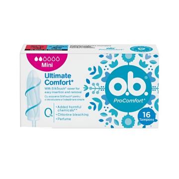 Mini tampon OB Procomfort, 16 unitati de la Ana Corner Shop S.r.l.