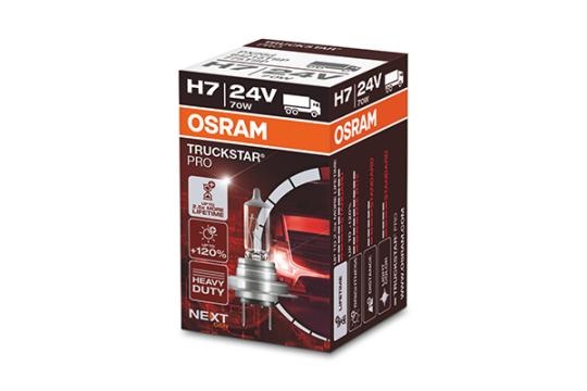 Bec camion 24V H7 70 W Truckstar Pro +120% Nextgen Osram de la Auto Care Store Srl