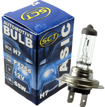 Bec far H7 12V 55W PX26D Basic SCT de la Auto Care Store Srl