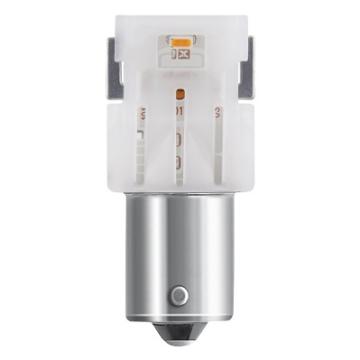 Set 2 becuri auxiliare cu led 12V (P21W) Amber Bli Osram