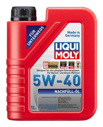 Ulei motor Liqui Moly completare 5W-40 de la Auto Care Store Srl