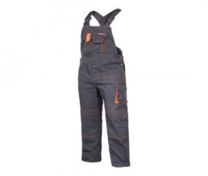 Pantalon lucru bumbac-poliester cu pieptar - L/H-176