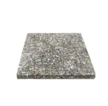 Capac stalp gard piatra naturala 39x39x7,5 cm de la Andbas