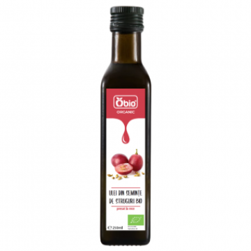 Ulei din seminte de struguri, bio, 250ml, Obio