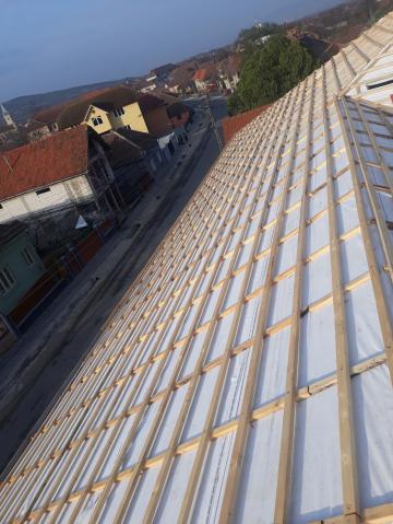 Dulgherie - realizare acoperis de la Sc Viva Roof Metal Srl