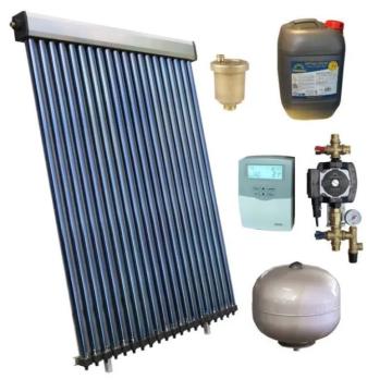 Sistem solar 4 persoane, economic fara boiler, 20 tuburi