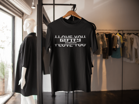 Tricou - *I love you | Unisex de la Elvis Fit Enterprises Srl