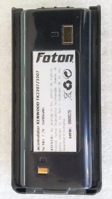 Acumulator Foton pentru Kenwood KNB29 (TK2207) NiMH 1500mAh de la Sprinter 2000 S.A.