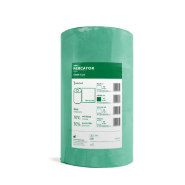 Laveta profesionala de curatare, Clean Max 44 m/ rola, verde de la Sanito Distribution Srl