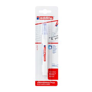 Creion corector Edding 7700, varf 1-2 mm, blister