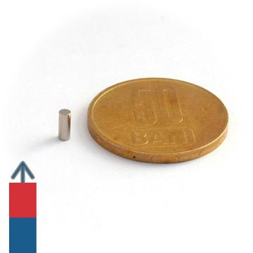 Magnet neodim cilindru 2 x 5 mm de la Magneo Smart