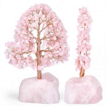Decoratiune Arbore Bonsai de cristal, culoare trandafir de la Molifag Srl