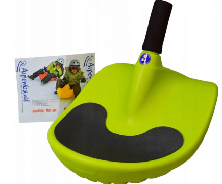 Sanie robusta pentru copii si adulti, verde deschis