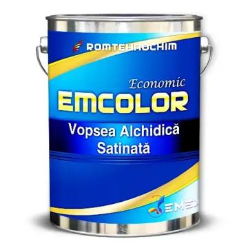 Vopsea alchidica in apa satinata Emcolor