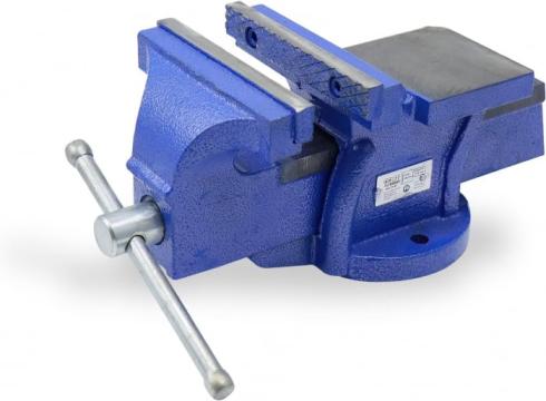 Menghina de banc de 125 mm albastra, din otel forjat