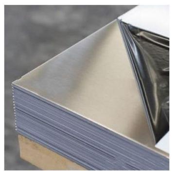 Tabla inox alimentar 0.6x1000x2000mm, grosime profesionala