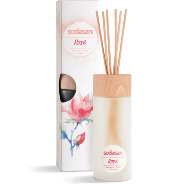 Odorizant de camera Senses Trandafir 200ml Sodasan