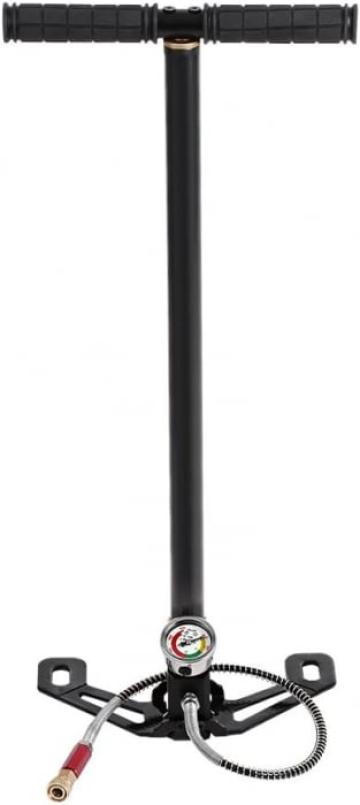 Pompa de aer manuala de inalta presiune 310 bari in 3 trepte de la Molifag Srl