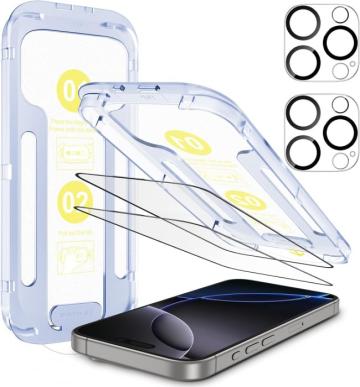 Sticla protectie ecran Iphone 16 Pro 6,3 set 2 bucati