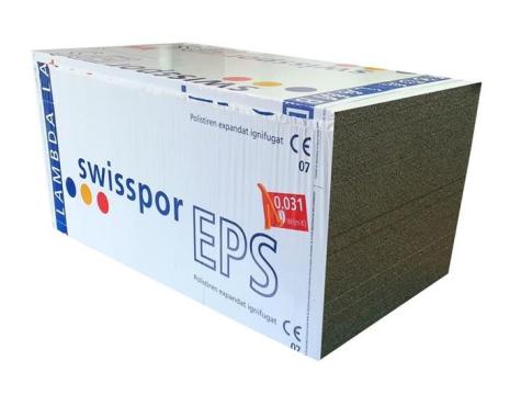 Polistiren expandat grafitat Swisspor Lambdapor 160mm EPS80 de la PDET Atlantic Distribution Srl