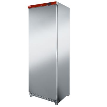 Frigider ventilat, 400 litri, otel inoxidabil