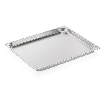 Tava inox GN 2/1-40 mm, 10 litri. grosime 0.7 mm de la Ad Horeca Concept Srl