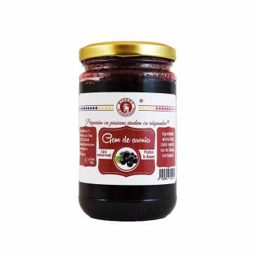 Gem de aronia preparat traditional, 314ml/330gr de la Keka Srl