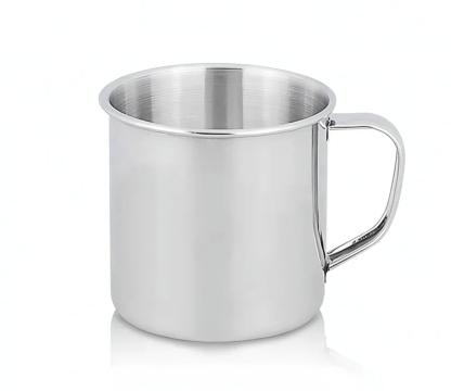 Cana inox Aisi 304 cu toarta, 280 ml de la Ad Horeca Concept Srl