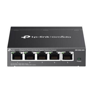 Switch 5 porturi RJ45 2.5G, Unmanaged - TP-Link Omada DS105G