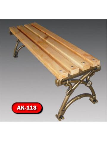 Banca scurta din bambus AK-113