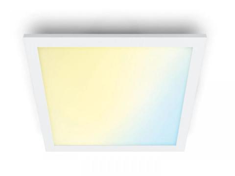 Panou LED WiZ Panel SQ, wi-fi, control vocal, 12W de la Eve Nasia S.r.l